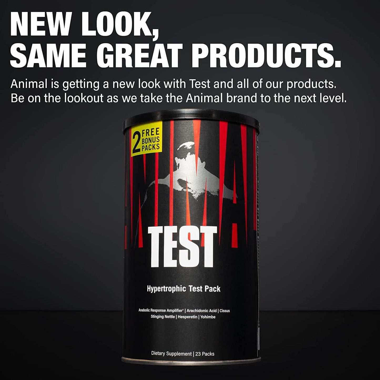 Animal Test Testosterone Booster For Men Arachidonic Acid, Yohimbe Bark, Trans Resveratrol, Cissus Quadrangularis Convenient All-in-one Packs for Strength Athletes and Bodybuilders 21 Day Cycle