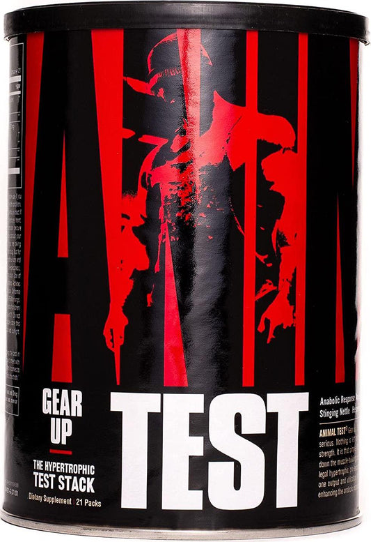 Animal Test Testosterone Booster For Men Arachidonic Acid, Yohimbe Bark, Trans Resveratrol, Cissus Quadrangularis Convenient All-in-one Packs for Strength Athletes and Bodybuilders 21 Day Cycle