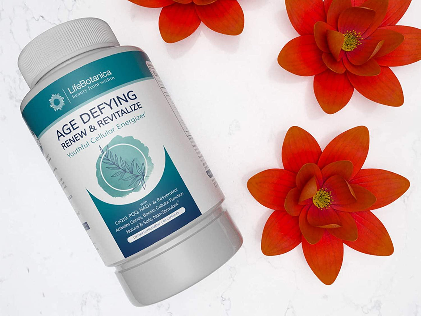 Anti-Aging Formula Scientifically Proven - Promotes Cell Rejuvenation and Activates SirT1 Longevity Gene - Slows Aging With Powerful Vitamins and ResVinol - Maintains Organ Health - Stay Vibrantly Young