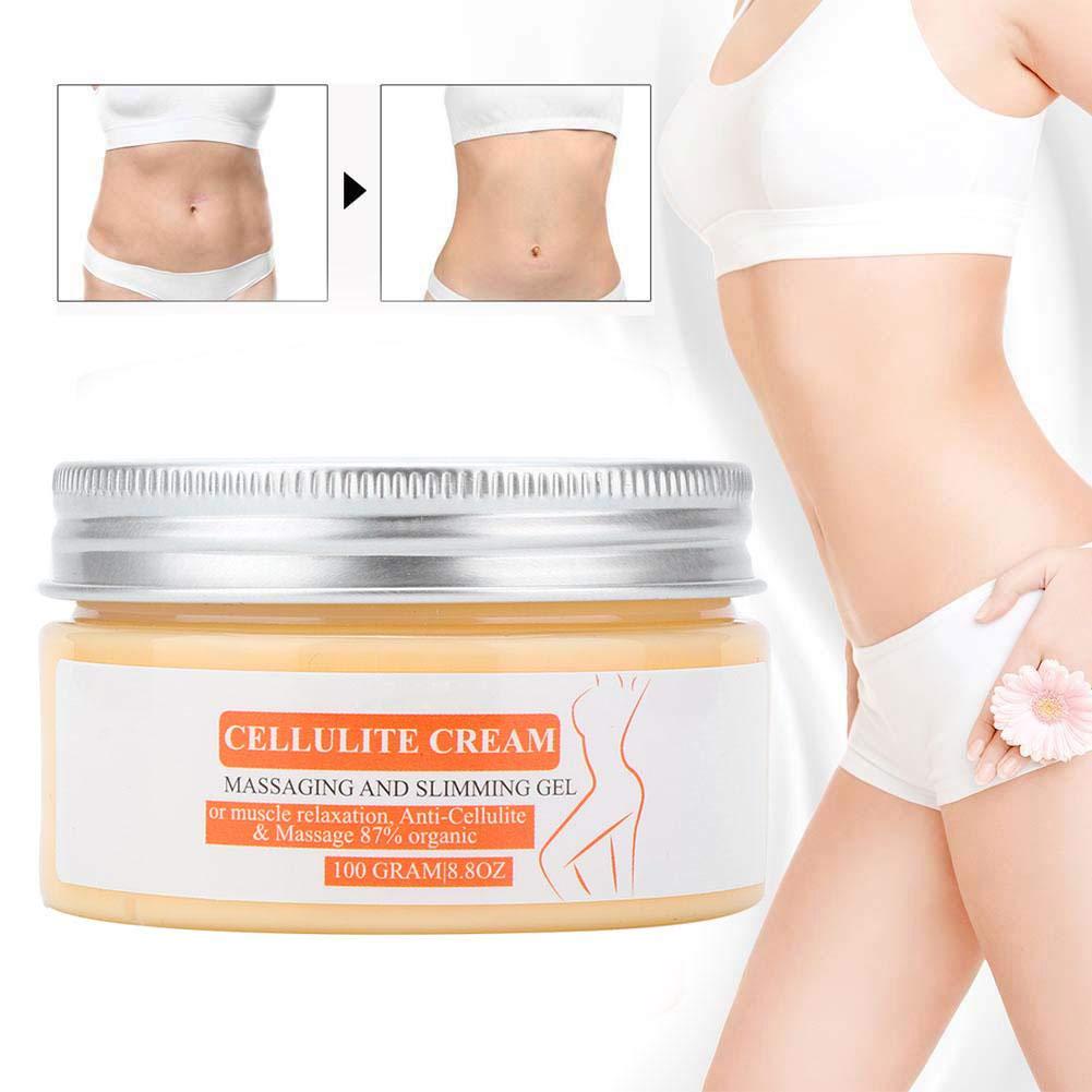 Anti Cellulite Cream, Massage Slimming Cream, Hot Cream for Men and Women, Firming Cream for Weight Loss for Thighs, Legs, Abdomen, Arms and Buttocks 100g