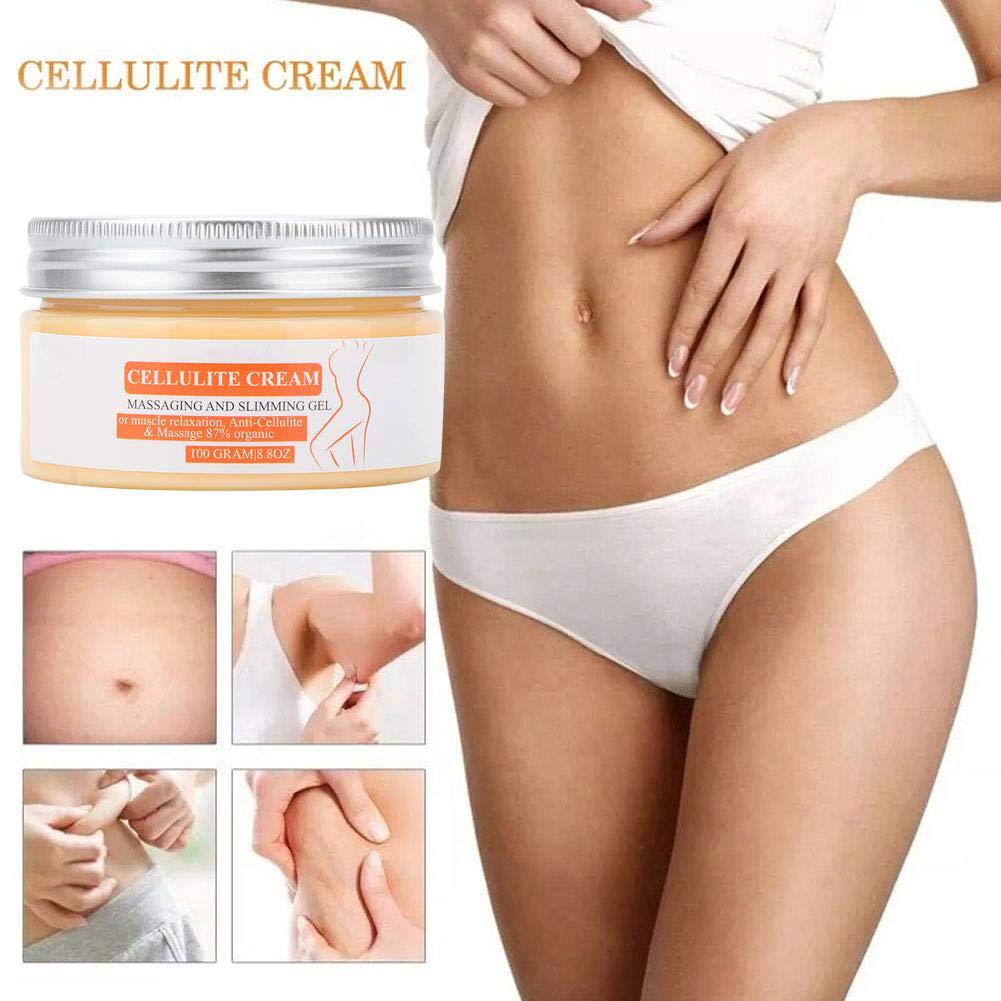 Anti Cellulite Cream, Massage Slimming Cream, Hot Cream for Men and Women, Firming Cream for Weight Loss for Thighs, Legs, Abdomen, Arms and Buttocks 100g