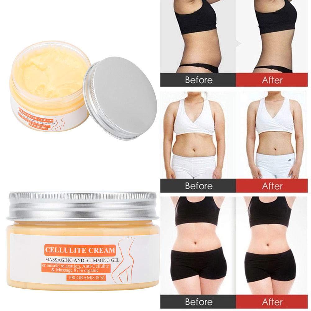 Anti Cellulite Cream, Massage Slimming Cream, Hot Cream for Men and Women, Firming Cream for Weight Loss for Thighs, Legs, Abdomen, Arms and Buttocks 100g