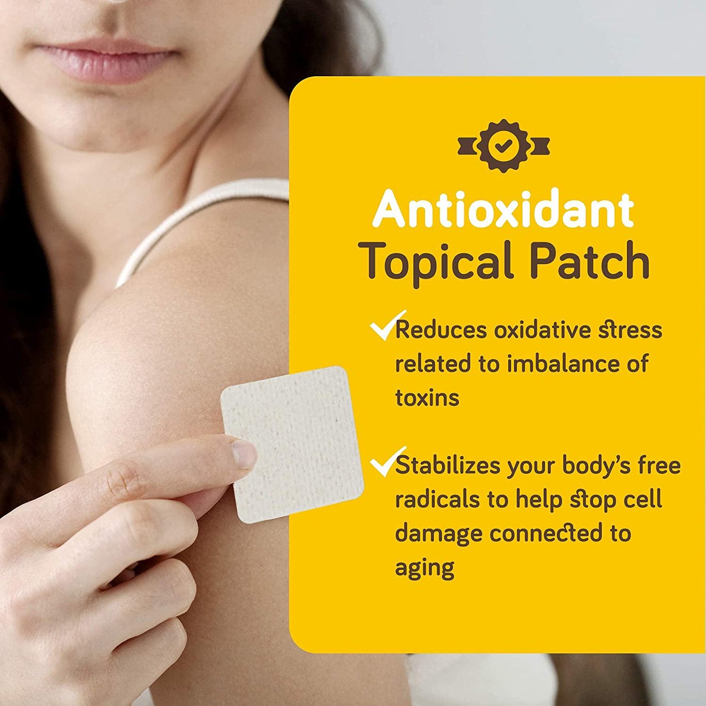 Antioxidant Topical Nutrients in a Patch from NUTRI-PATCH