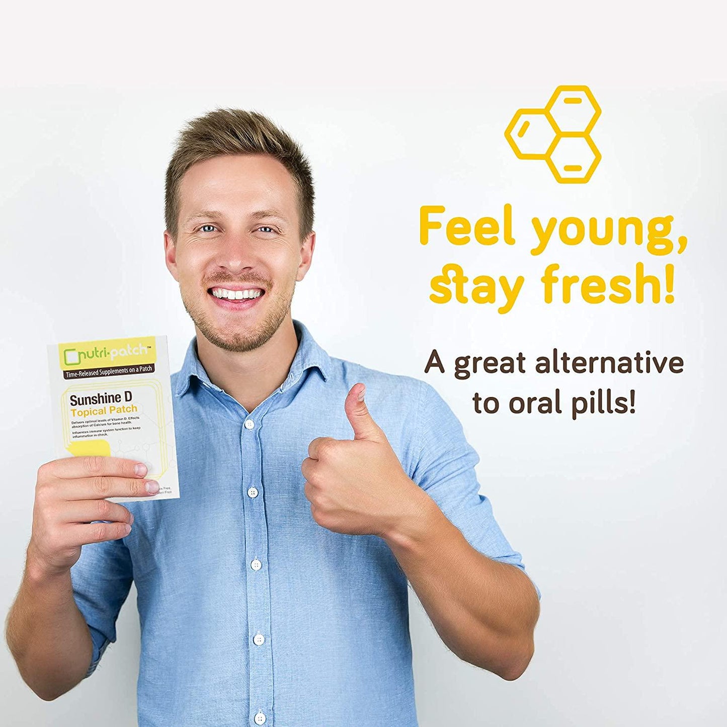 Antioxidant Topical Nutrients in a Patch from NUTRI-PATCH