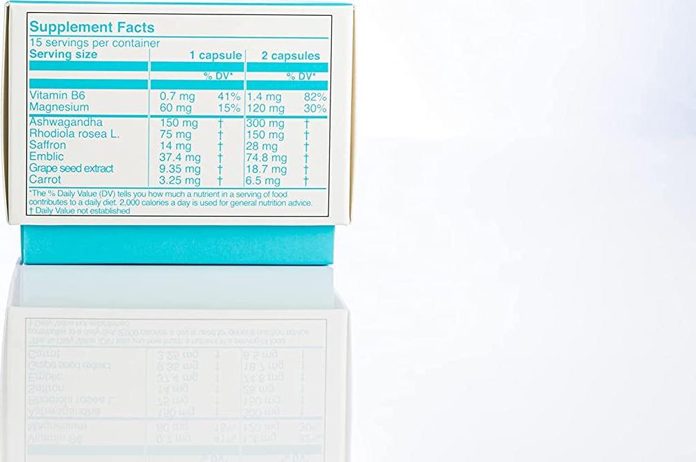 Aora Day Natural Immune Support Supplements – Clinically Proven Energy Booster Supplement – Saffron, Magnesium, Rhodiola Rosea, Vitamin B6 and Ashwagandha – 30 Capsules (1 Month)