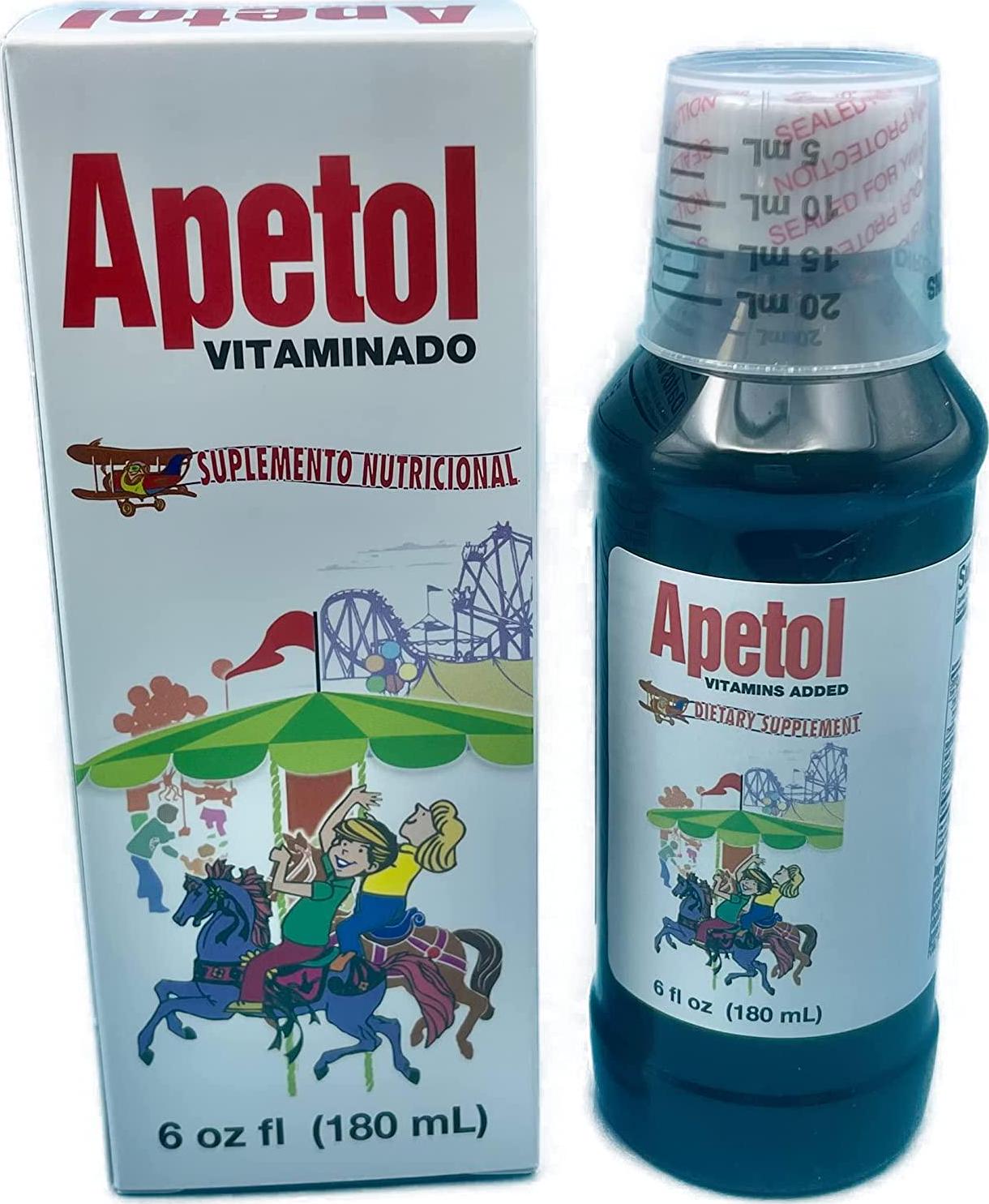 Apetol Vitaminado para Niños Vitamins fo Kids