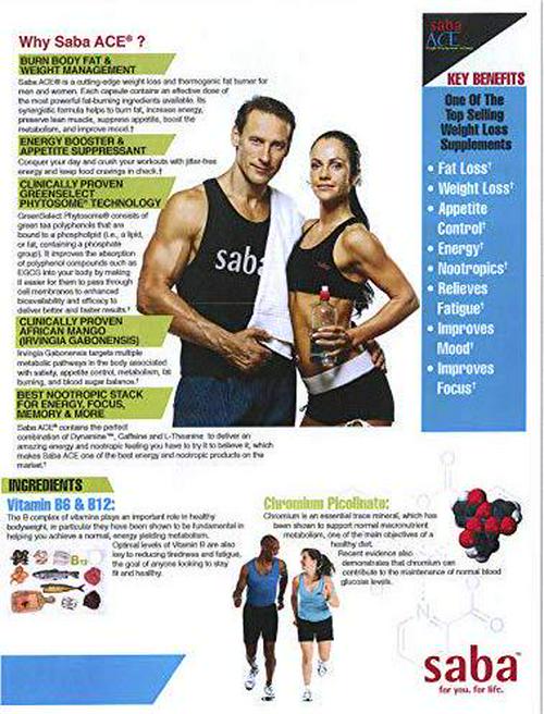 Appetite Control and Energy ACE New Formula. DMAA Free 60 Capsules