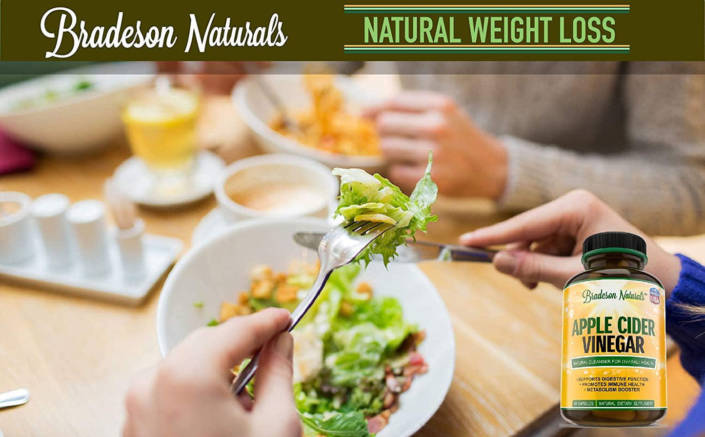 Apple Cider Vinegar Veggie Capsules - Natural Weight Loss, Detox, Digestion and Circulation Support Powerful 1300mg Cleanser, Premium - Non-GMO Supplement Made in USA