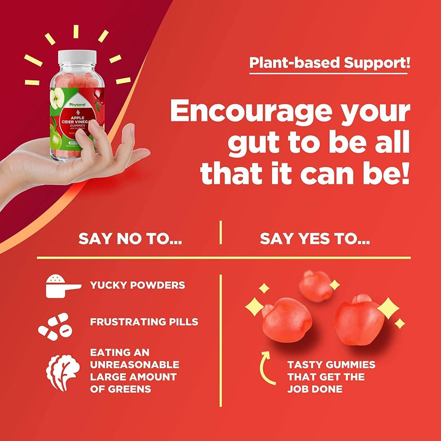 Apple Cider Vinegar Gummies with The Mother - ACV Gummies with Mother for Adults for Immune Support Digestion Gut Health and Energy Support Supplement - Apple Cider Vinegar Gummy Vitamins for Adults