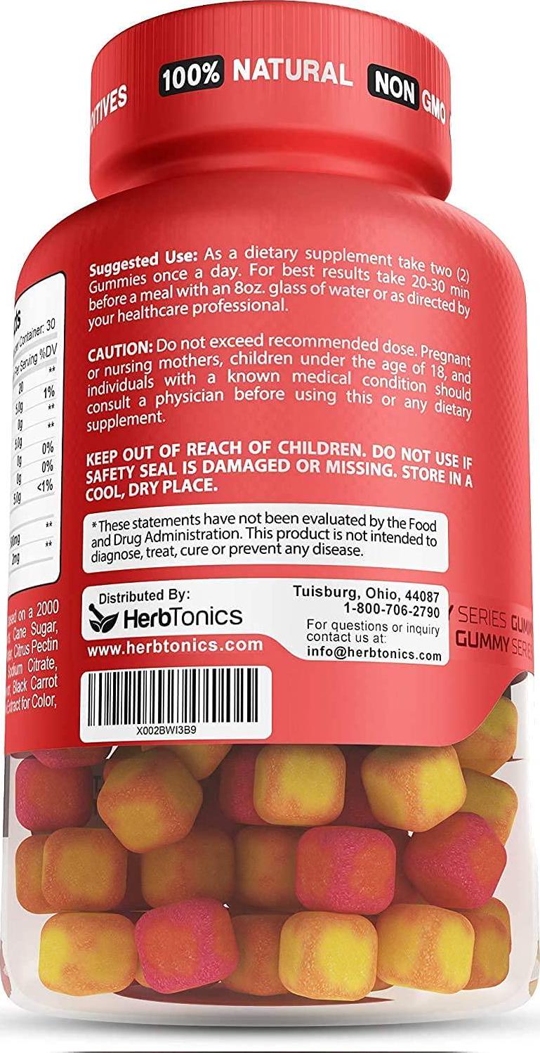 Apple Cider Vinegar Gummy with Mother Unfiltered ACV Gummies | Tasty Gummy in Apple Flavor | Great Alternative to Capsules, Pills, Tablets and Liquid | Healthy Gut and Immunity