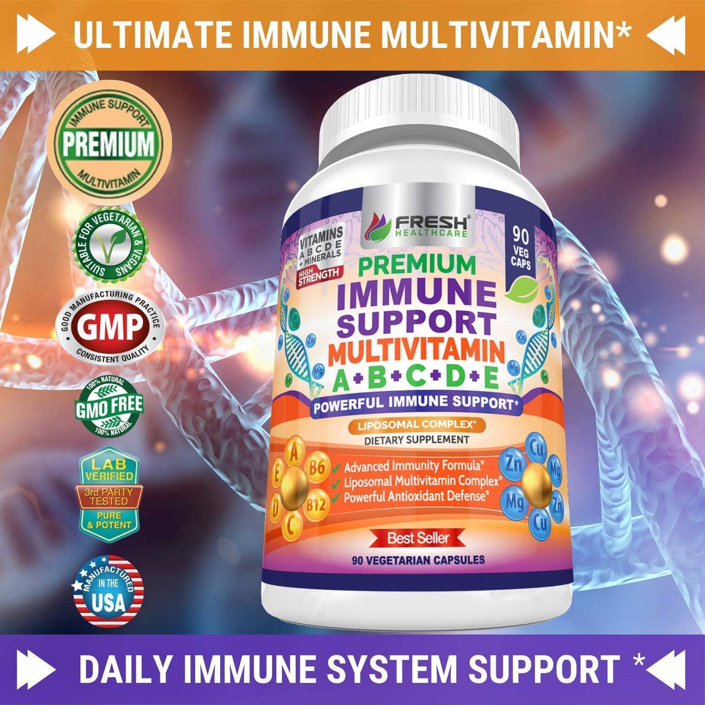 Apple Cider Vinegar and Immune Support Mutlivitamin Bundle