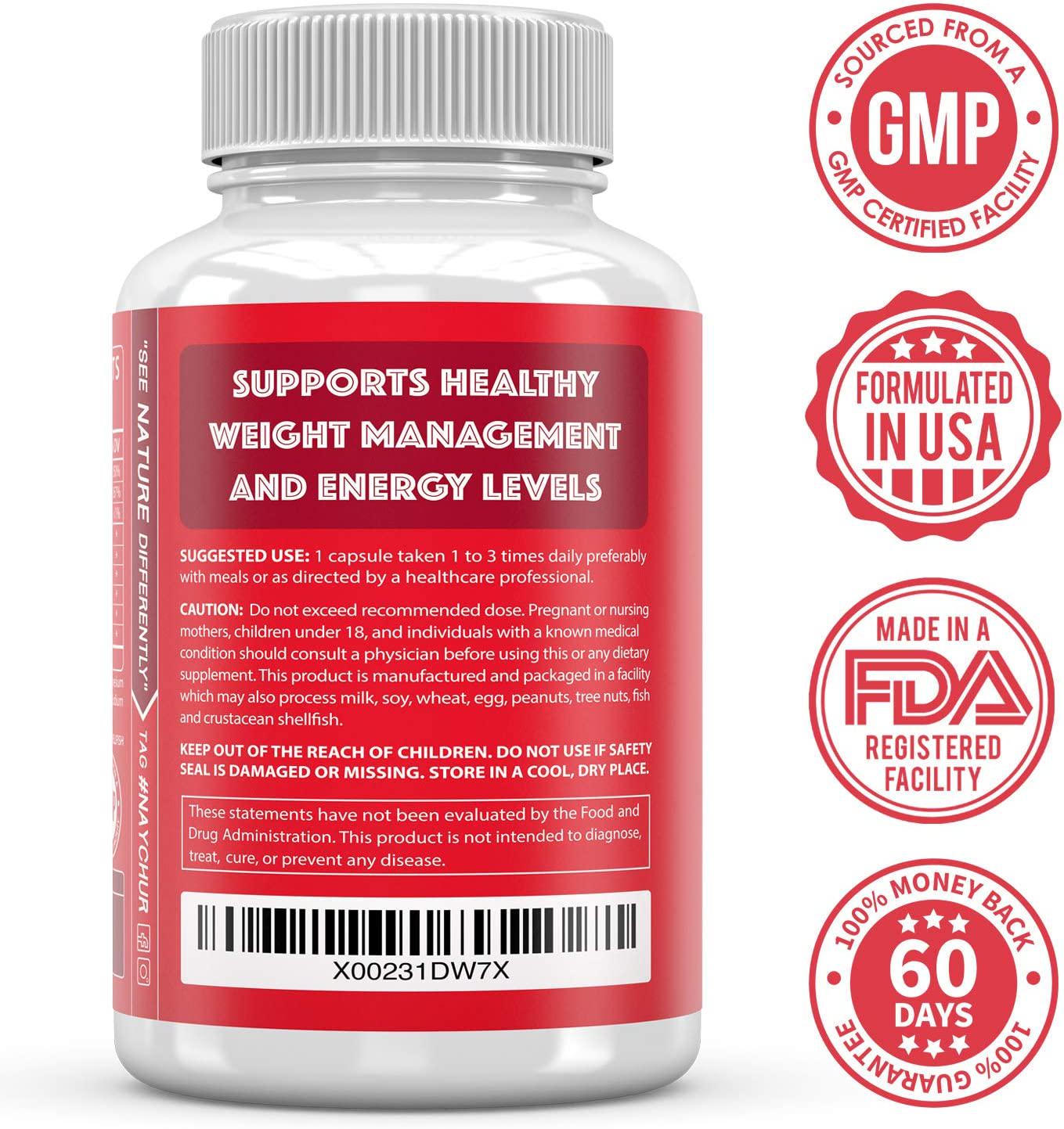 Apple Cider Vinegar Capsules - Detox Cleanse Diet Pills That Work Fast For Women Men Support Weight Management Metabolism Hunger Appetite Control - Natural Bloating Relief Supplements ACV Capsules