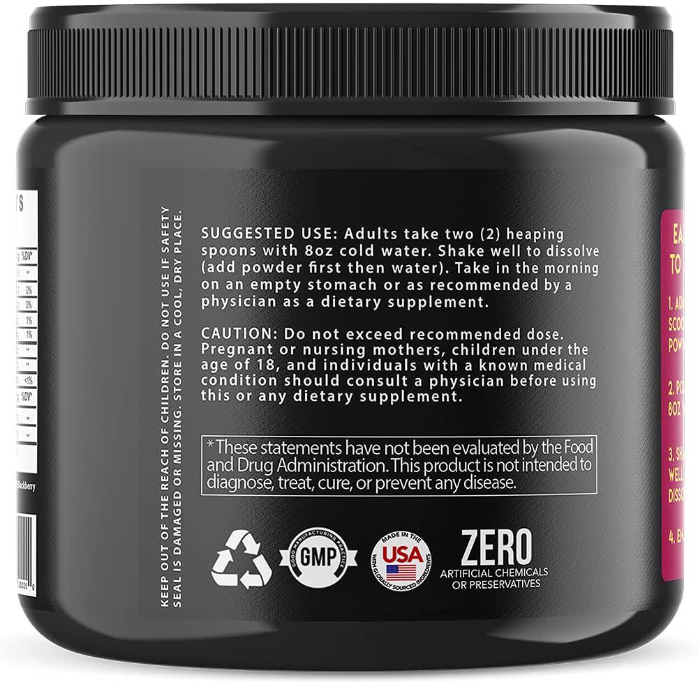 Apple Cider Vinegar + Beet Root Powder by Angry Supplements, Nitric Oxide Booster, Digestive Gut Support, Circulation and Energy Drink Mix (1-Jar)