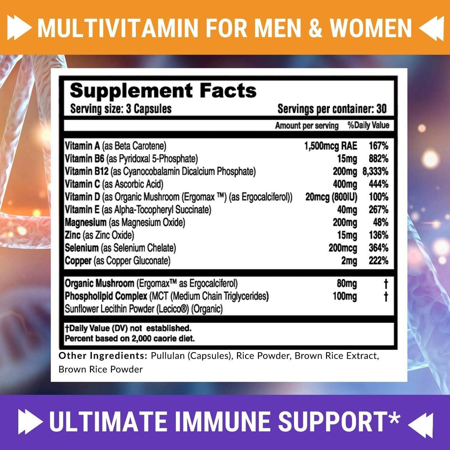 Apple Cider Vinegar and Immune Support Mutlivitamin Bundle