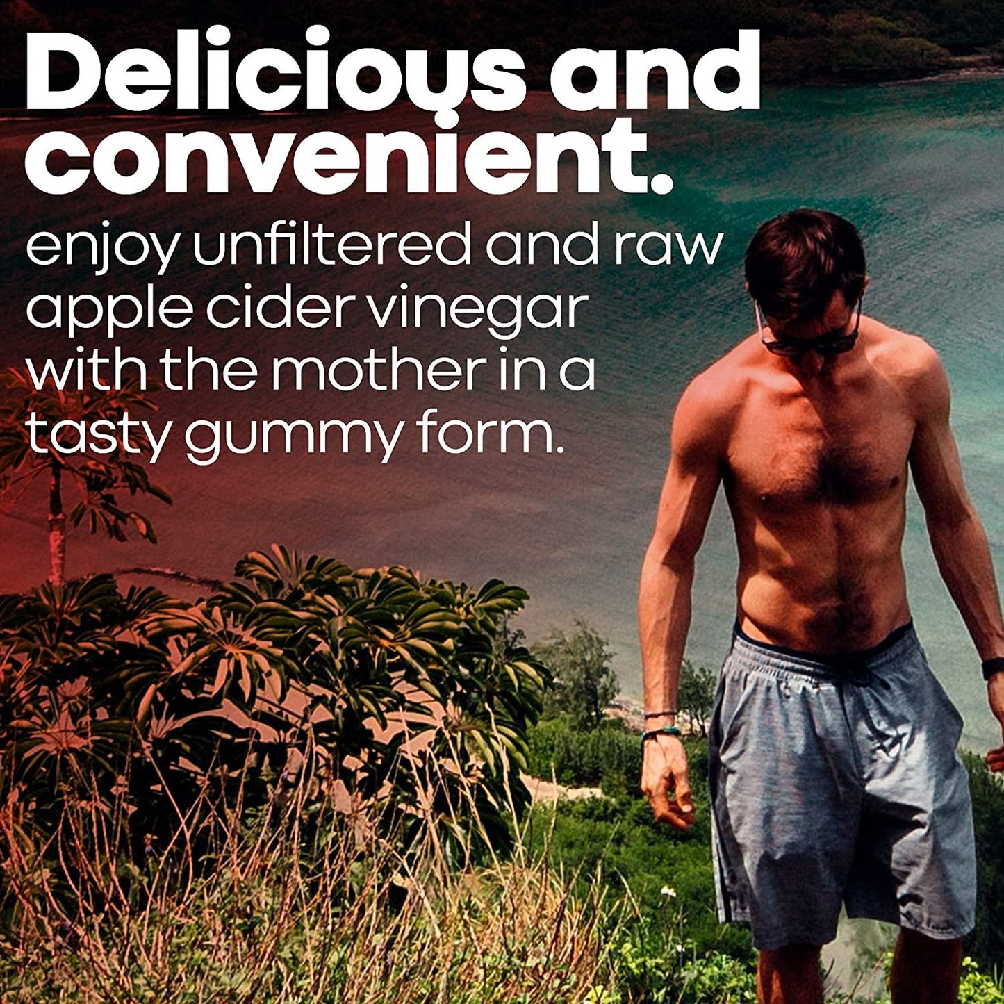 Apple Cider Vinegar Gummy with Mother Unfiltered ACV Gummies | Tasty Gummy in Apple Flavor | Great Alternative to Capsules, Pills, Tablets and Liquid | Healthy Gut and Immunity