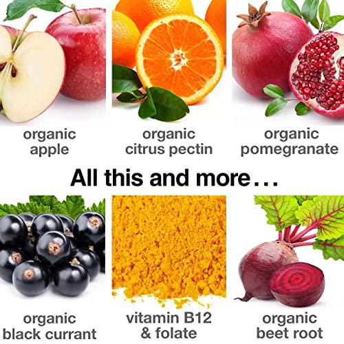 Apple Cider Vinegar Gourmet Gummy Vitamins 4 Pack 240 Ct USDA Organic ACV Vegan Gluten Free Non-GMO with The Mother B9 B12 Beetroot Pomegranate Weight Loss Energy Curb Cravings Detox Cleanse Immunity