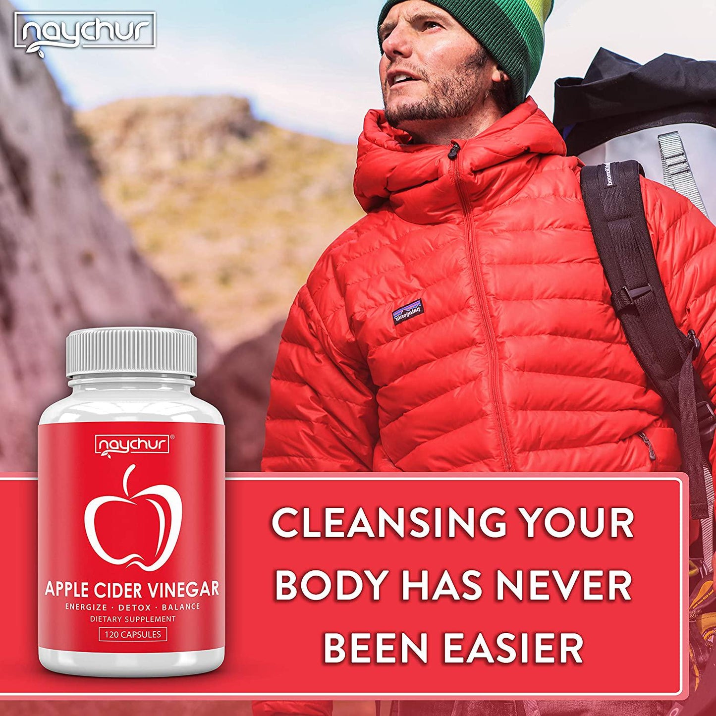 Apple Cider Vinegar Capsules - Detox Cleanse Diet Pills That Work Fast For Women Men Support Weight Management Metabolism Hunger Appetite Control - Natural Bloating Relief Supplements ACV Capsules