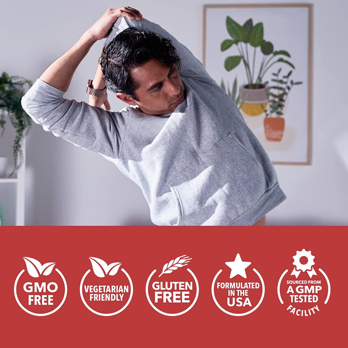 Apple Cider Vinegar Capsules with 500mg Apple Cider Vinegar and 20mg Cayenne Pepper per Serving for Bloating Relief