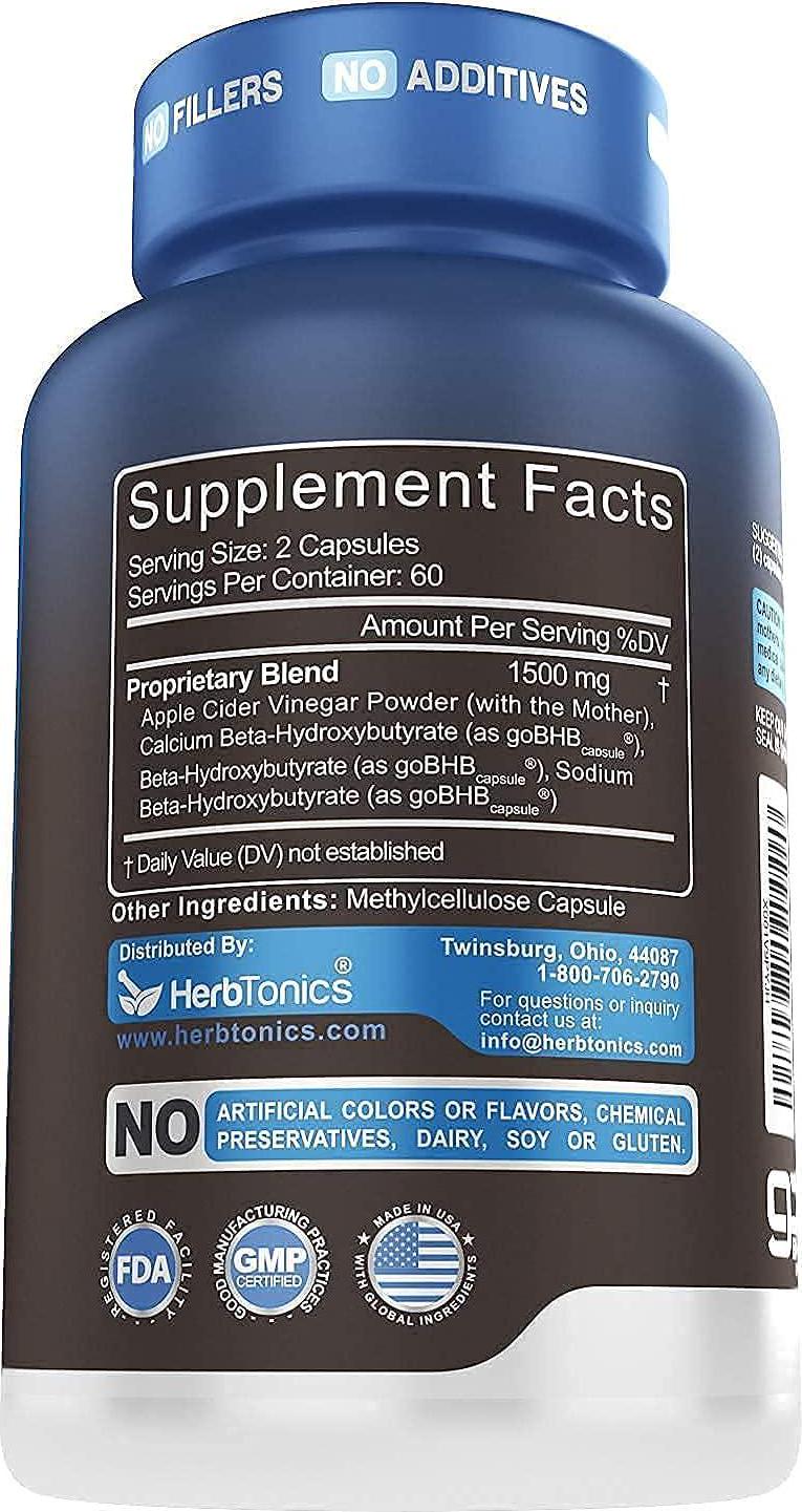 Apple Cider Vinegar Plus Keto BhB Salts with Night Time Fat Burner Bundle