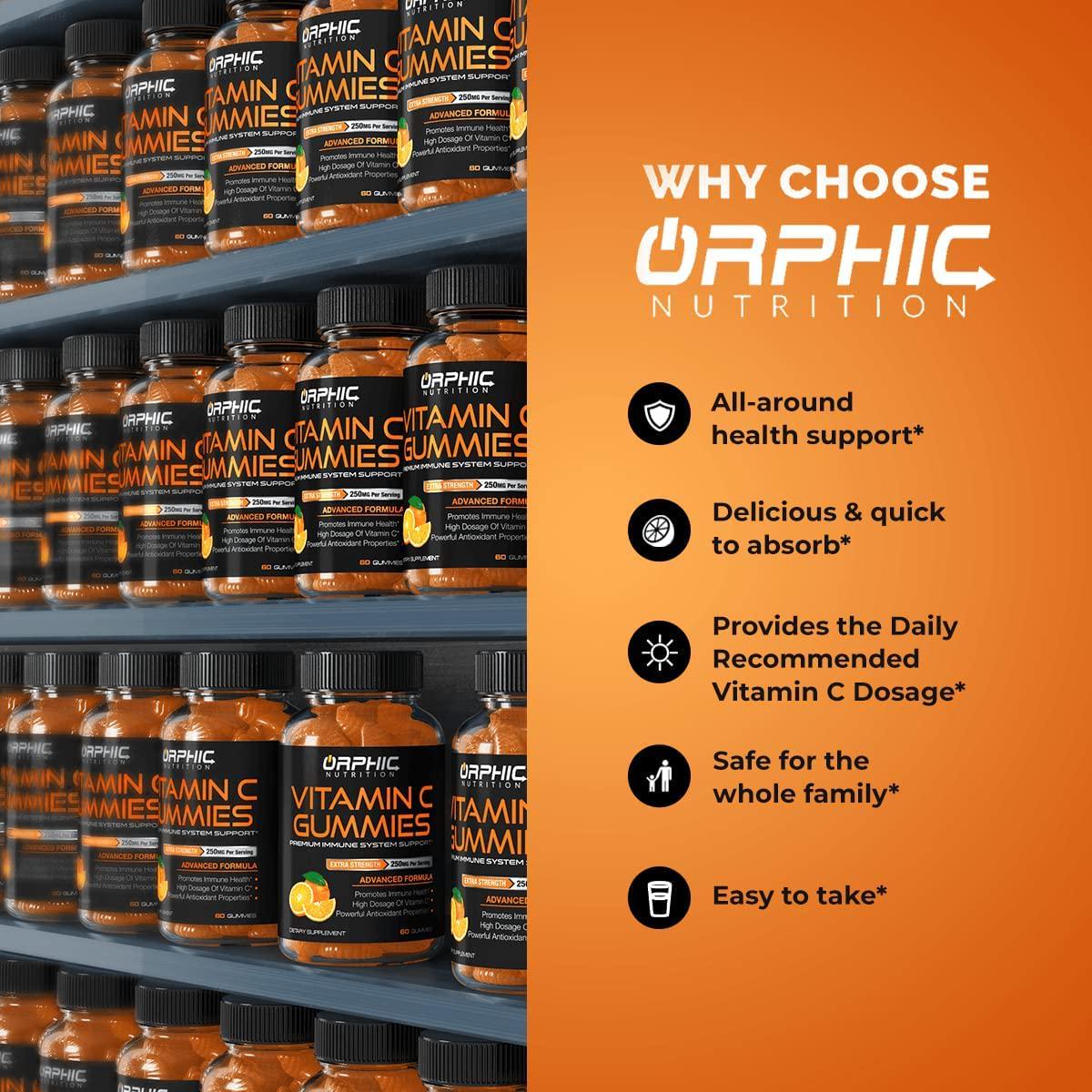 Apple Cider Vinegar + Vitamin C Gummies - Formulated to Support Healthy Weight, Normal Energy Levels and Gut Health* - Made up of Vitamin C Antioxidants for Adults and Kids*