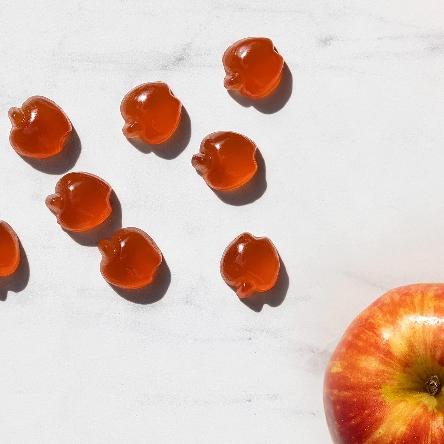 Apple Cider Vinegar Gummies Vitamins 1000mg with The Mother (60 Count, 30 Day Supply) Weight Loss, Immunity*, Energy* and Detox*; Vitamin B9, B12, Beetroot and Pomegranate; Non-GMO, Gluten-Free, Vegan