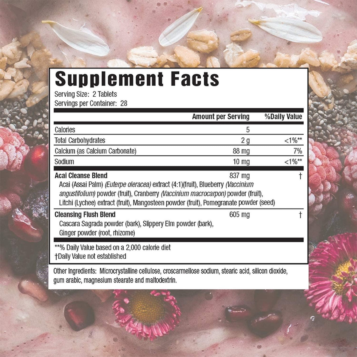 Applied Nutrition 14-Day Acai Berry Cleanse Tablets 56 ct, Pack of 3