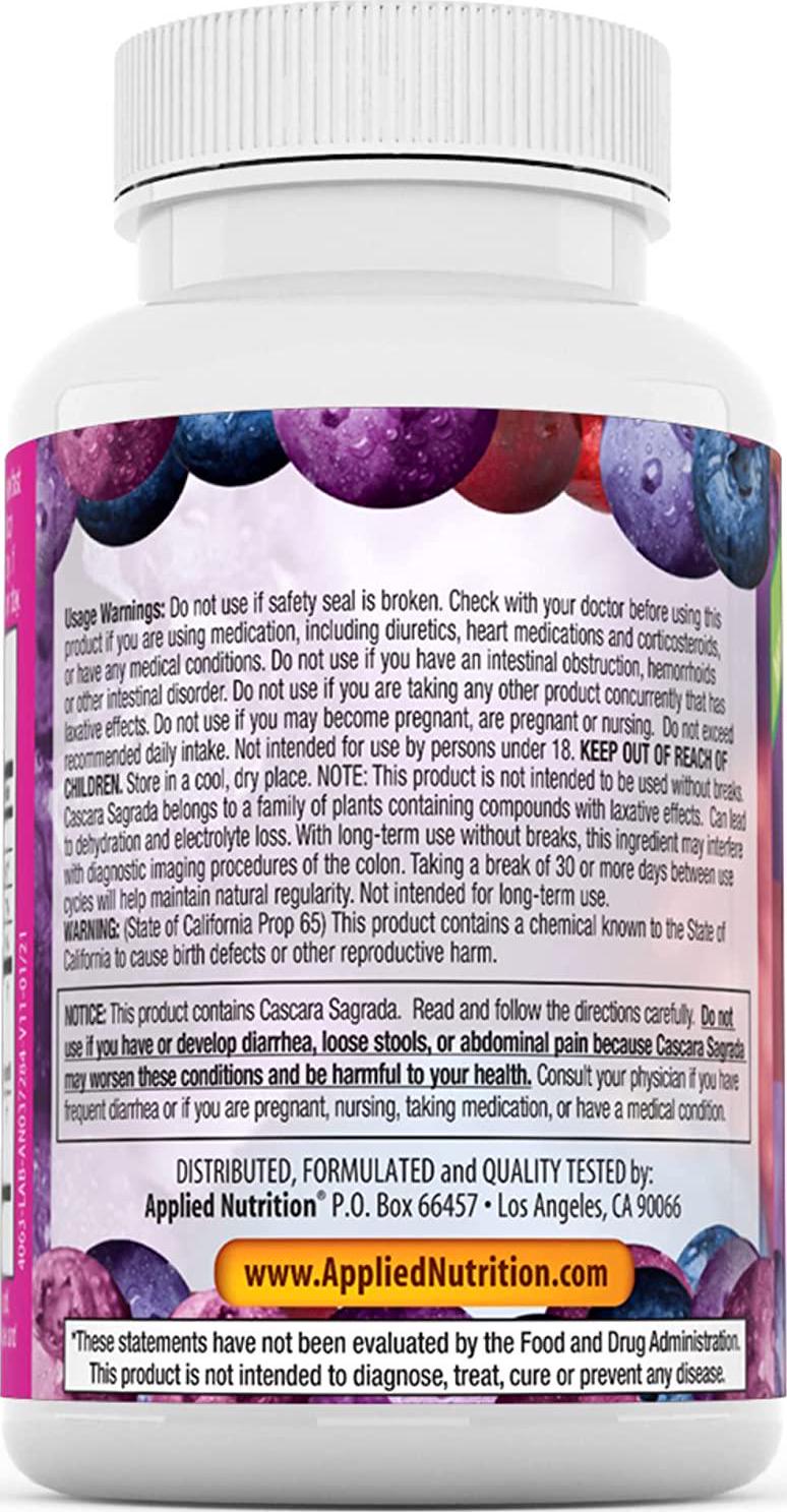 Applied Nutrition Acai Berry Cleanse 56 Count (Pack of 2)