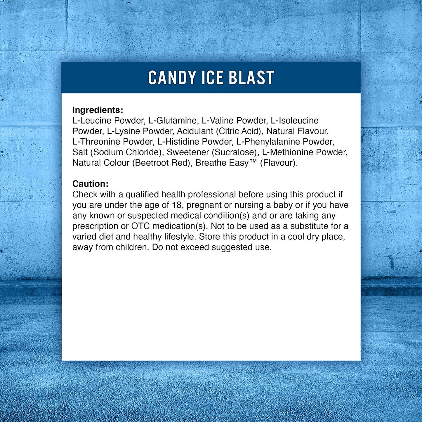 Applied Nutrition Amino Fuel, Candy Icy Blast 390 Gram