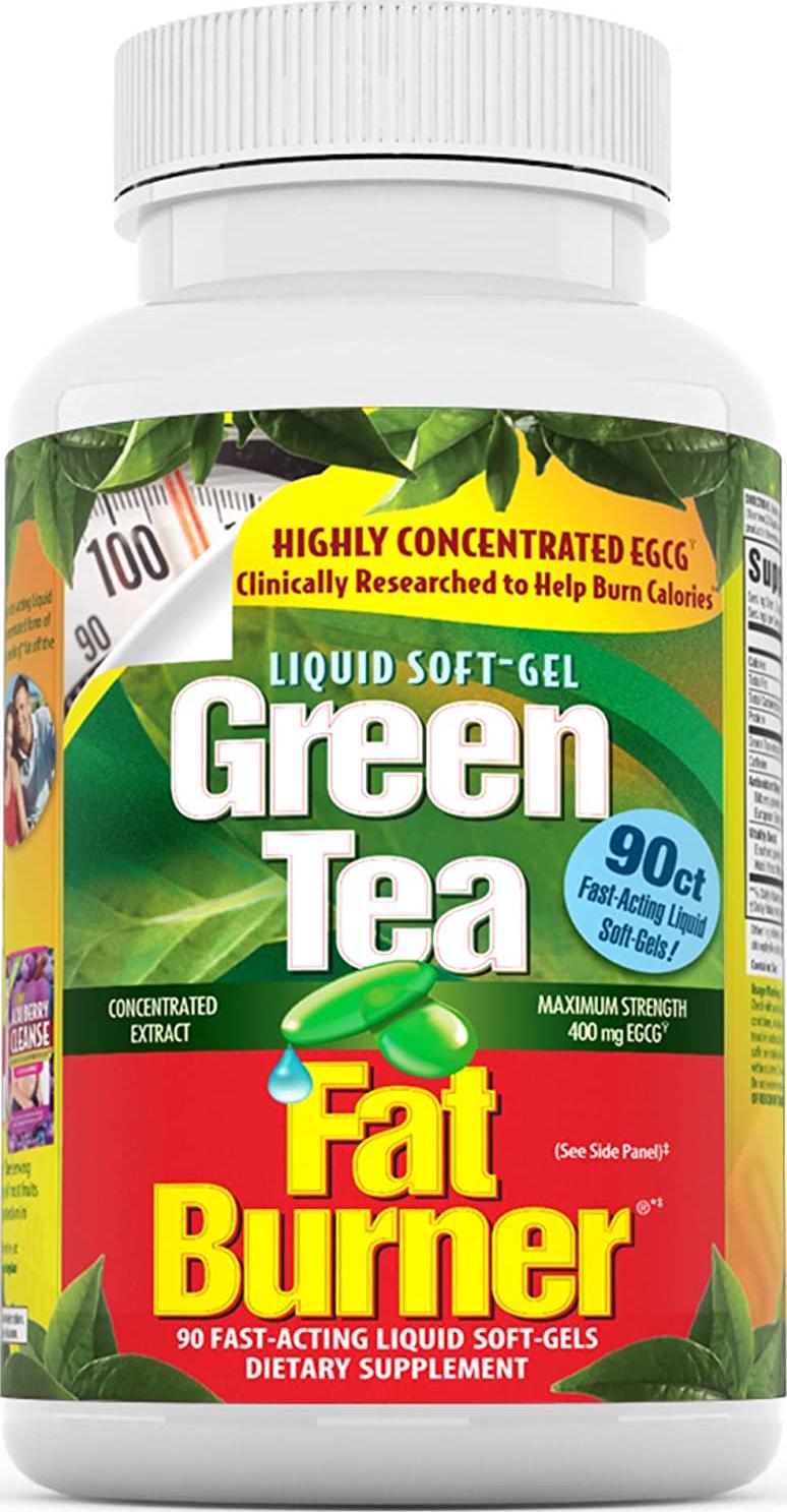 Applied Nutrition Green Tea Fat Burner Liquid Softgels, 90 ct