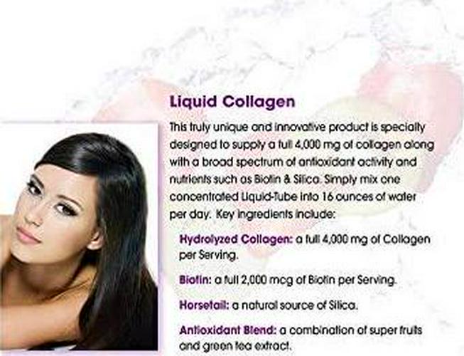 Applied Nutrition Liquid Collagen Drink Mix 4000 mg, 30 Tubes