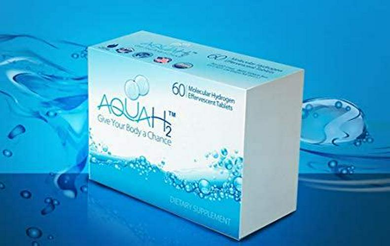 Aquah2 Molecular Hydrogen Tablets | 60 Hydrogen Water Tablets by Aquah2