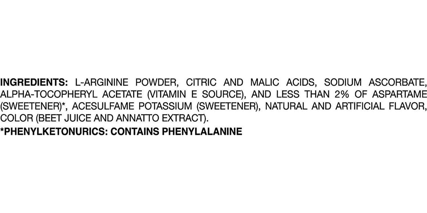 Arginaid Arginine Powder Drink Mix, Cherry - Nutritional Needs for Wound Care - 0.32 OZ Packets (14 CT/Pack) (Pack of 2)