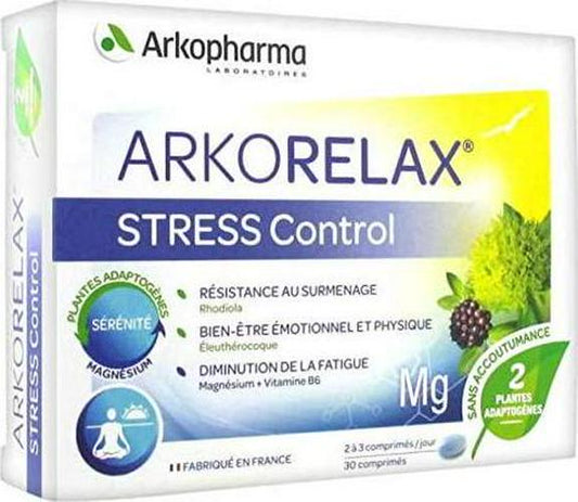 Arkopharma Arkorelax Stress Control 30 Tablets