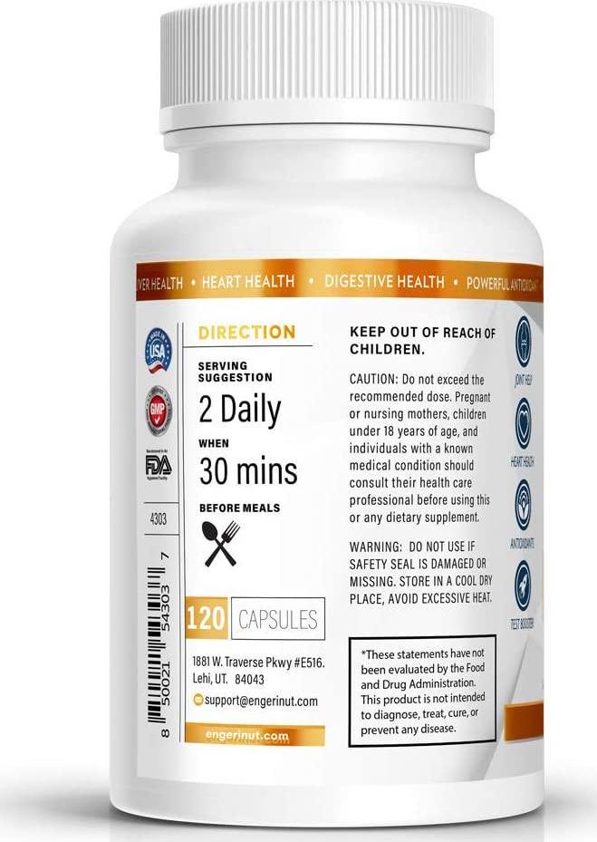 Ashwagandha Helps Fight Symptoms of Anxiety and Depression Boosts Brain Function Reduces Stress Boosts Mood and Energy, Studies Show ashwagandha can Slow Certain Types of Nerve Cell Damage 120 Capsules