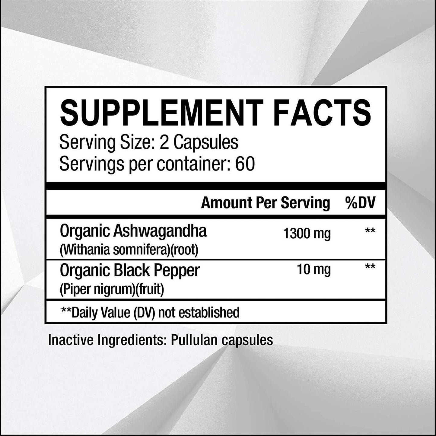 Ashwagandha Helps Fight Symptoms of Anxiety and Depression Boosts Brain Function Reduces Stress Boosts Mood and Energy, Studies Show ashwagandha can Slow Certain Types of Nerve Cell Damage 120 Capsules