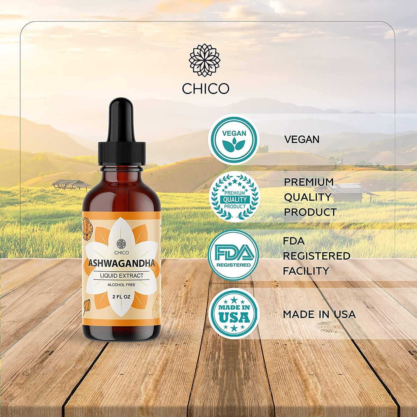 Ashwagandha Liquid Extract (2 fl oz)