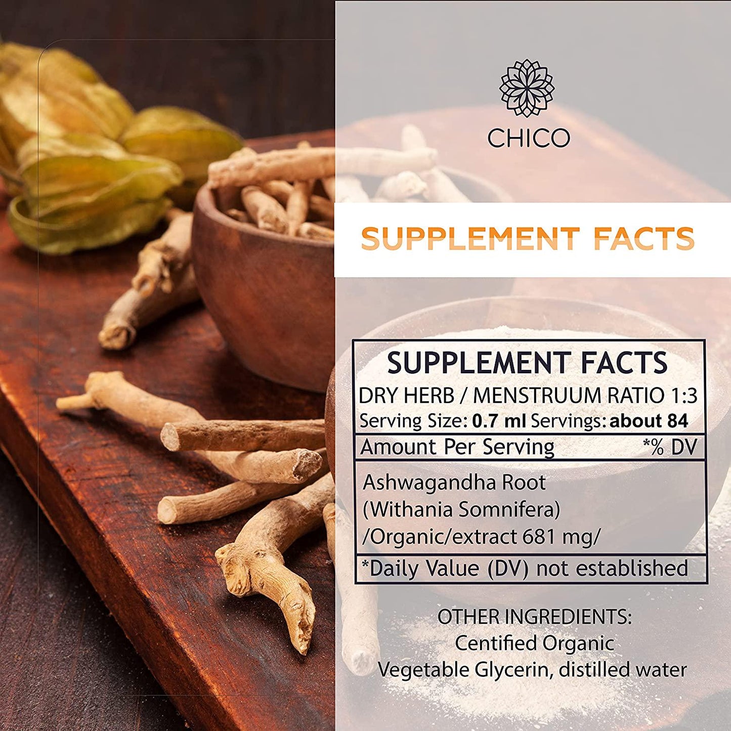 Ashwagandha Liquid Extract (2 fl oz)