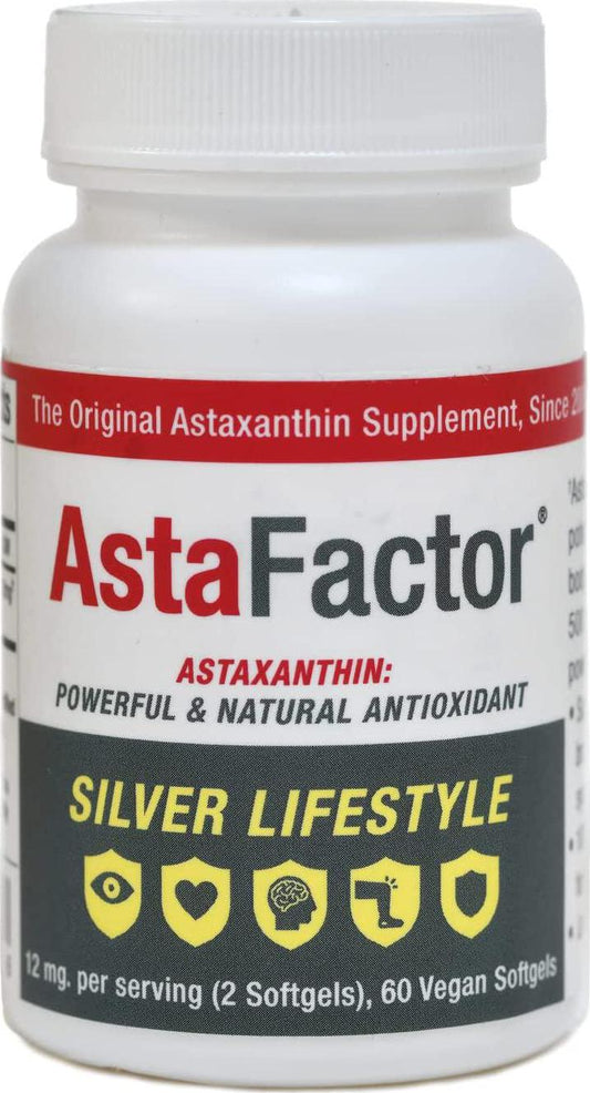 AstaFactor Silver Lifestyle Astaxanthin Supplement