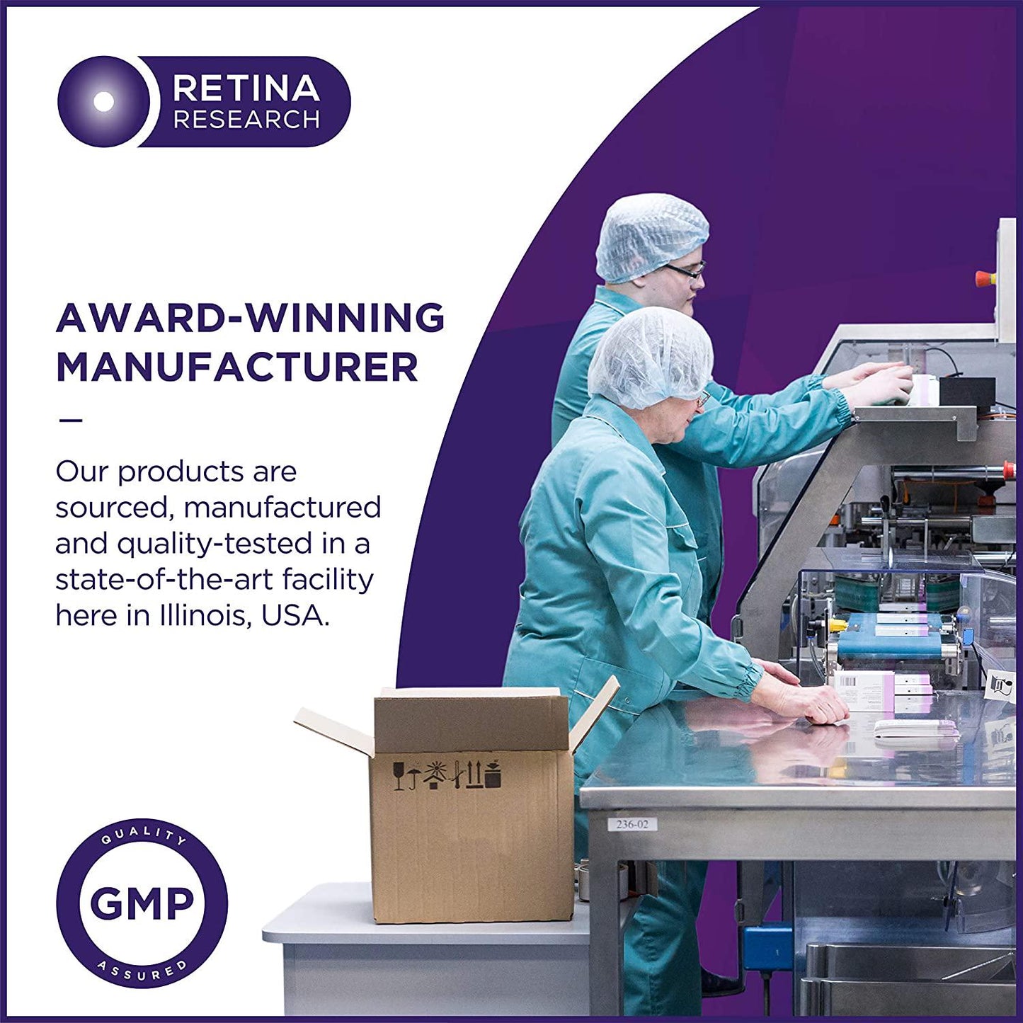 Astaxanthin 10mg - World’s First Certified Organic Astaxanthin Supplement - Natural Astaxanthin Extracted from Haematococcus Pluvialis Algae - Made in USA - by Retina Research