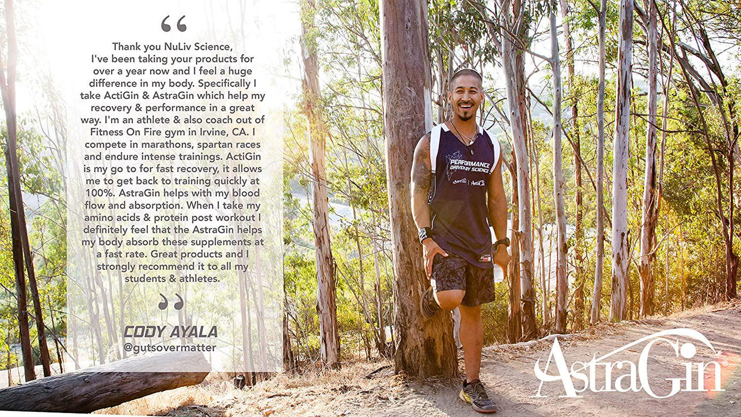 AstraGin Maximum bioavailability Enhancer for pre-Workout Supplements, BCAA and Protein Powder