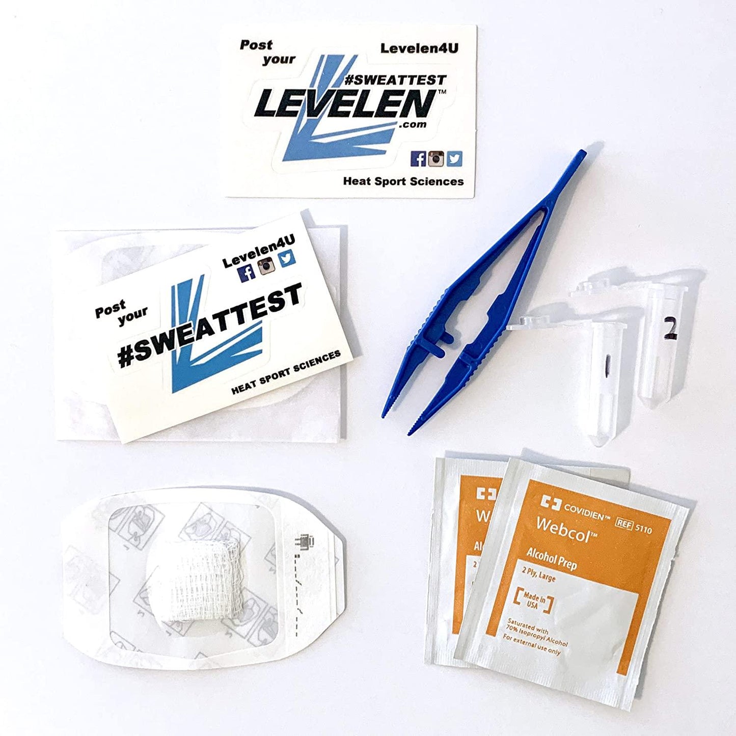 Athlete Sweat Testing and Electrolyte Analysis Kit