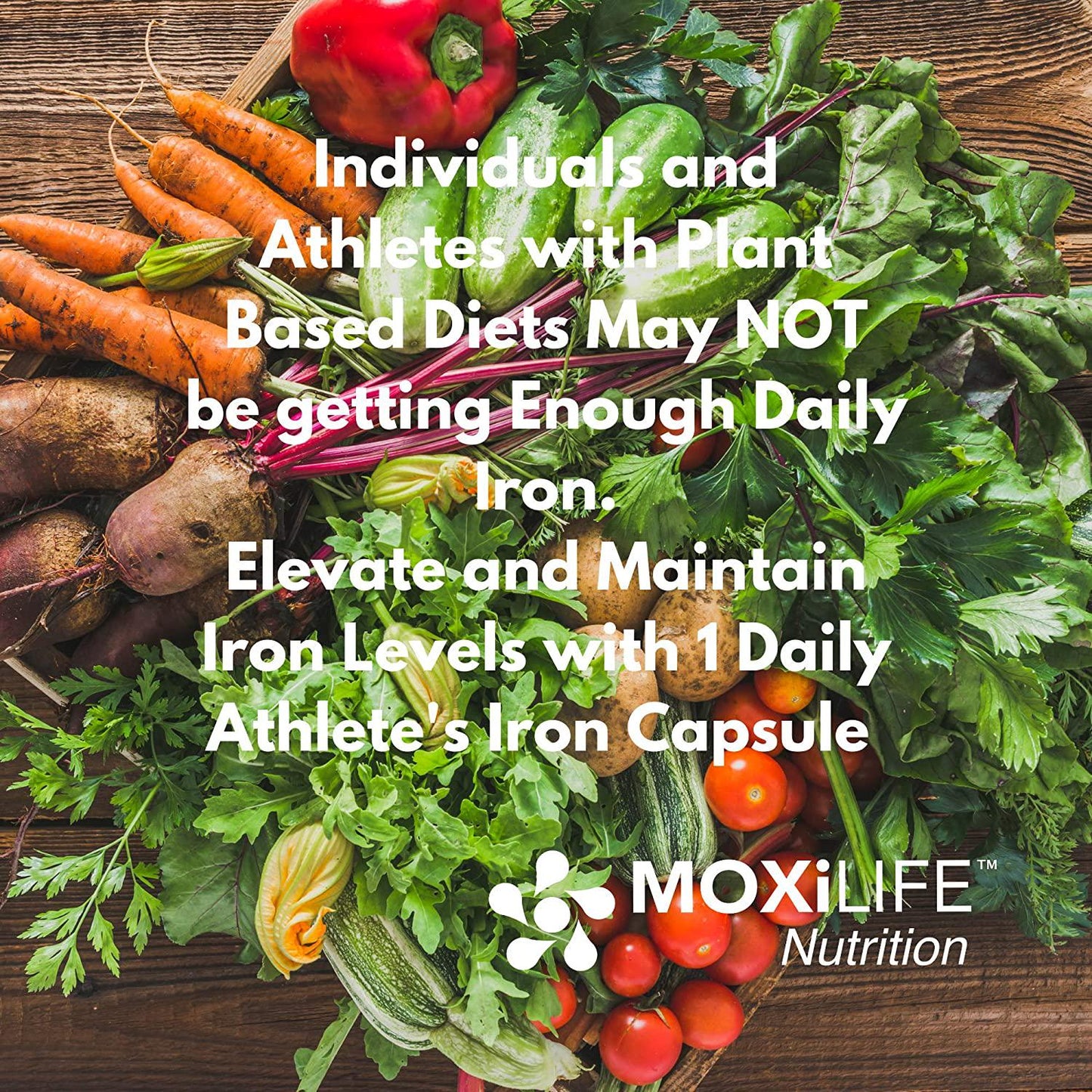 Athletes Iron Supplement Tablets - Natural Blood Builder Supplement Essential RBC and EPO-Booster Increases VO2 Max and Energy. Contains Prebiotics for Improved Gut Health