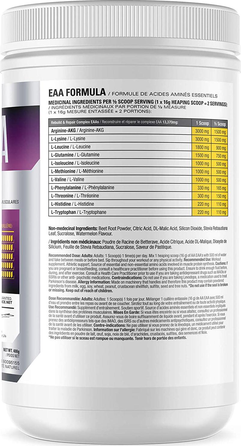 Athletic Alliance MTOR Ultra EAA Powder, Complete Amino Acid Supplement for Intra Workout and Recovery, Keto Friendly Essential Aminos to Build Muscle, Fresh Watermelon
