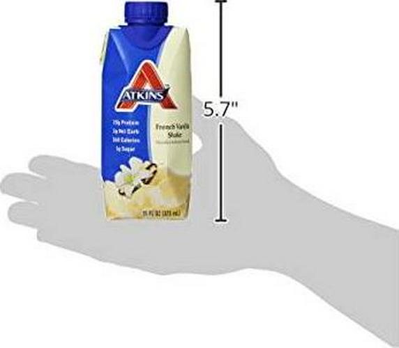 Atkins Advantage Shake, Creamy Vanilla, 4 ct, 11 oz each