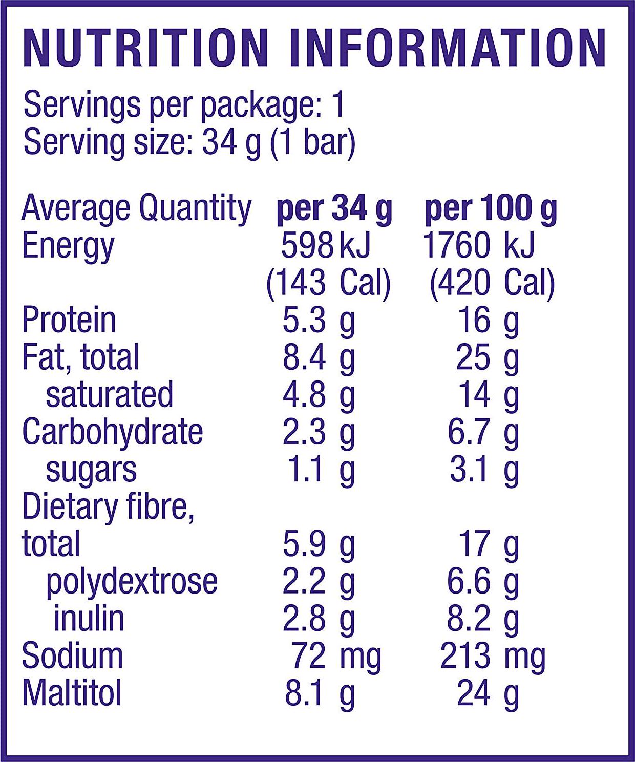 Atkins Endulge Caramel Nut Chew Bars | Keto Friendly Bars | 5 x 34g Low Carb Caramel Chocolate Bars | Low Carb, Low Sugar, High Fibre | 5 Bar Pack