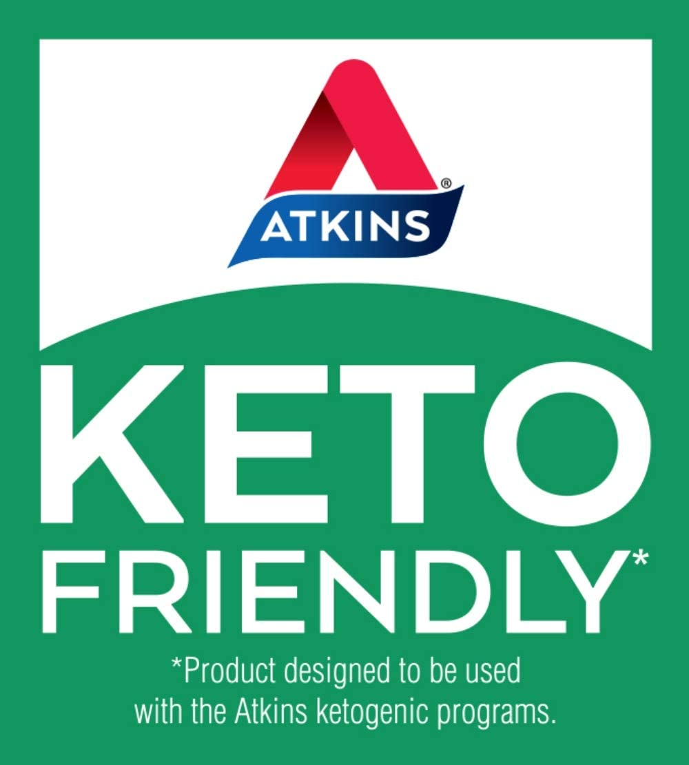 Atkins PLUS Protein-Packed Shake. Creamy Vanilla with 30 Grams of High-Quality Protein. Keto-Friendly and Gluten Free. (12 Shakes)