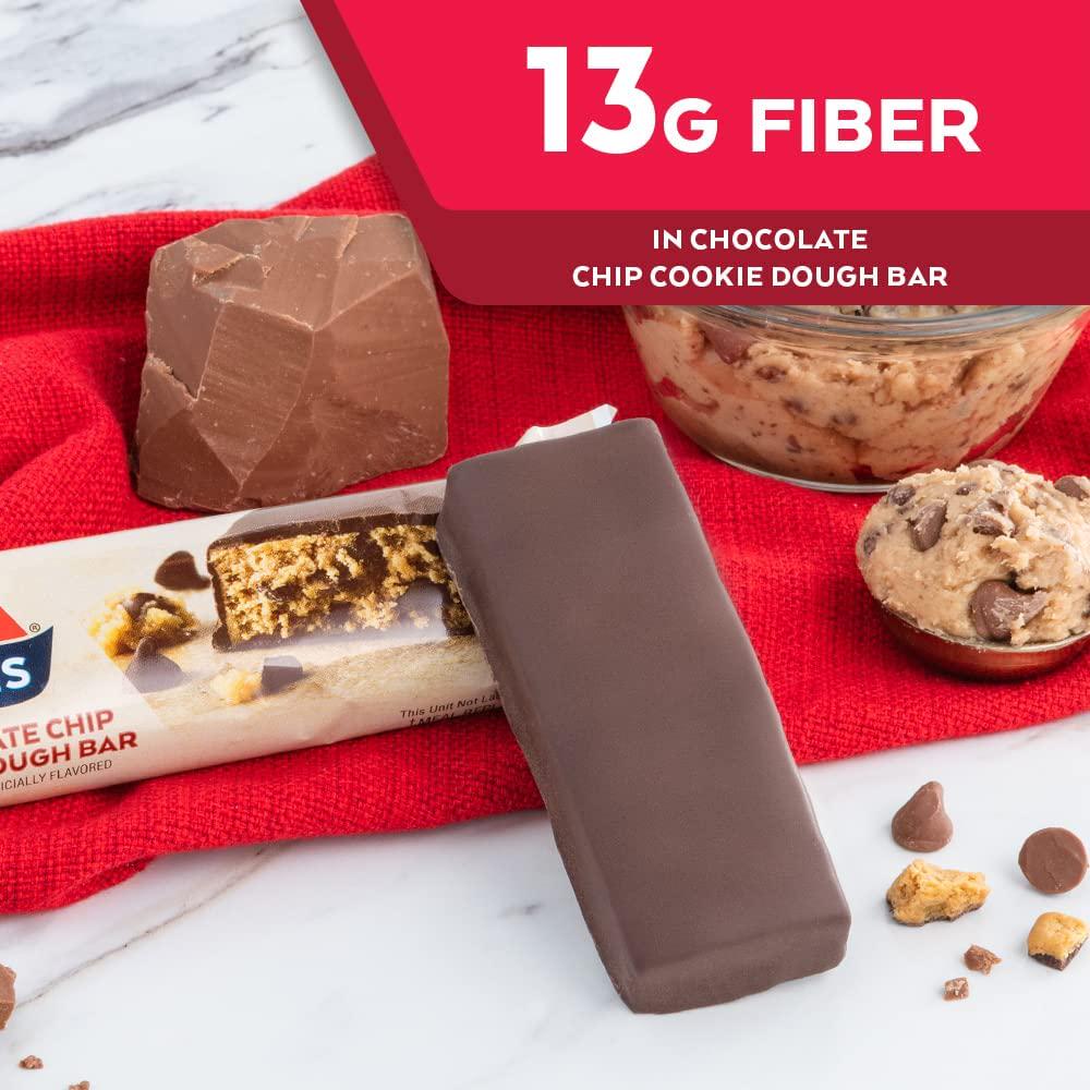 Atkins Protein-Rich Meal Bar, Chocolate Chip Cookie Dough, Keto Friendly, 5 Count (Pack of 6)