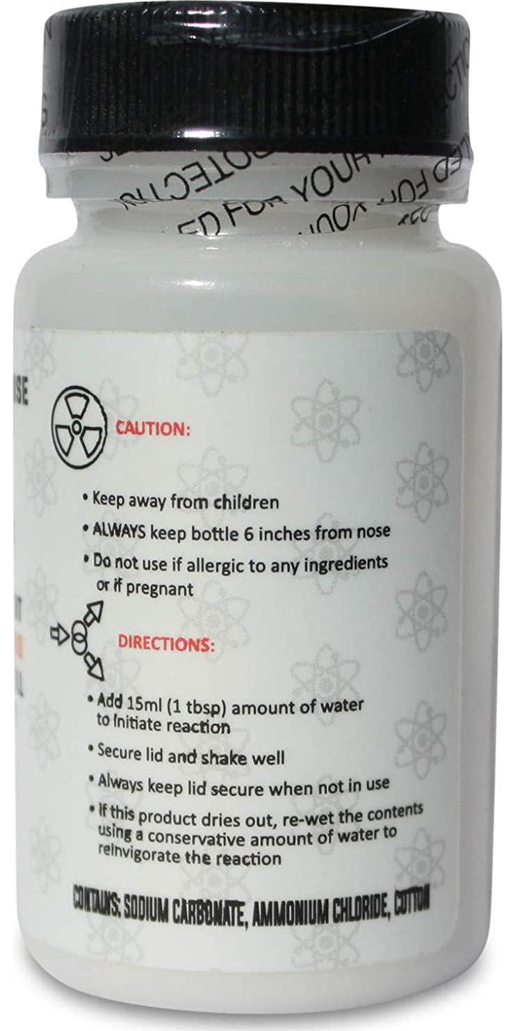 Atomic Rhino Smelling Salts for Athletes 100’s of Uses per Bottle Explosive Workout Sniffing Salts for Massive Energy Boost Just Add Water to Activate Pre Workout