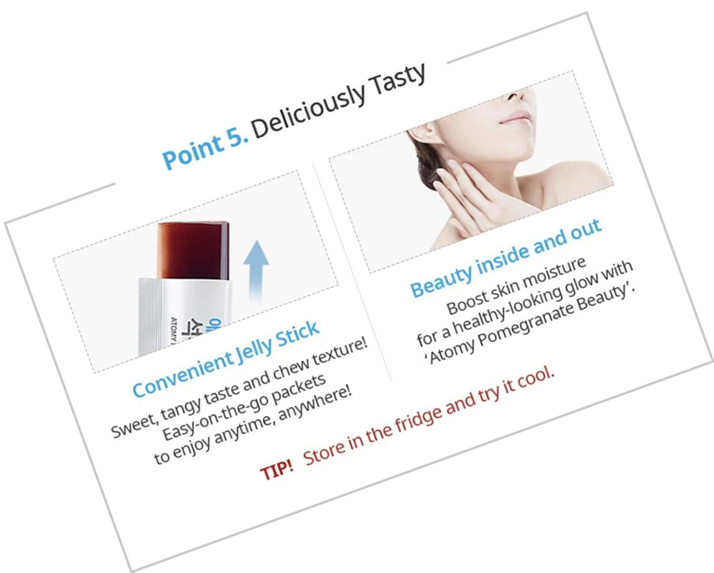 Atomy Pomegranate Beauty 900g (31.75 oz) 60 Jelly Sticks