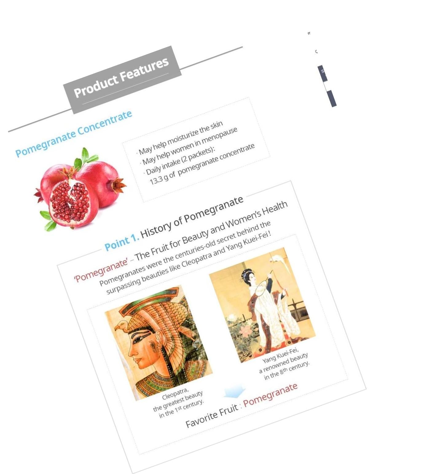 Atomy Pomegranate Beauty 900g (31.75 oz) 60 Jelly Sticks